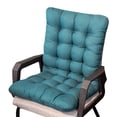 thumbnail image 1 of RUINIXCW 13.77×27.55 Inch Small Seat Cushions for Chairs Outdoor Indoor High Back Chair Cushions Chair Pads Rocking Chair Cushion with Ties Soft Non Slip Seat Cushion (NO CHAIRS), 1 of 9