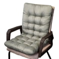 thumbnail image 1 of RUINIXCW 13.77×27.55 Inch Small Seat Cushions for Chairs Outdoor Indoor High Back Chair Cushions Chair Pads Rocking Chair Cushion with Ties Soft Non Slip Seat Cushion (NO CHAIRS), 1 of 4