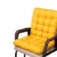 thumbnail image 1 of RUINIXCW 13.77×27.55 Inch Small Seat Cushions for Chairs Outdoor Indoor High Back Chair Cushions Chair Pads Rocking Chair Cushion with Ties Soft Non Slip Seat Cushion (NO CHAIRS), 1 of 7