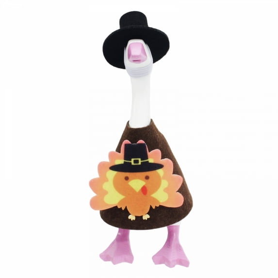 RUINIXCW 7 Inch Deck Goose Outfits 10Sets Desk Duck Outfit Mini Porch Goose Outfit for Desktop Goose Figurine Decor Holiday Desk Goose Felt Clothes (No Goose)