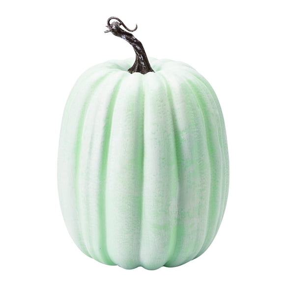 RUINIXCW 8 Inch Large Artificial Pumpkins Fall Decorations Thanksgiving Halloween Pumpkins Giant Fake Pumpkins Foam Pumpkins Autumn Harvest Home Decor