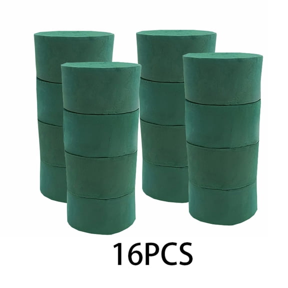 RUINIXCW 8pcs Round Floral Foam Blocks 2.87 Inches Outdoor Styrofoam For Planters Foam Artificial Flowers Florist Foam For Flower Arrangement Arts Crafts Wedding Garden Decoration