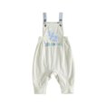 thumbnail image 1 of RUINIXCW Baby Half Birthday Jumpsuit Embroidered Square Neck Sleeveless Romper, 1 of 8