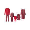 thumbnail image 1 of RUINIXCW Christmas Family Pajamas Matching Set Long Sleeve Top with Pants Plaid Sleepwear Loungewear, 1 of 6
