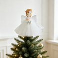RUINIXCW Christmas Tree Angel Topper, Little Winged Girl Christmas Tree ...