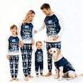 thumbnail image 1 of RUINIXCW Family Christmas Pajamas Matching Set Xmas Outfit Holiday Jammies Snowman Long Sleeve Tops Snowflake Pants Sleepwear Adult Kids Toddler Baby, 1 of 9