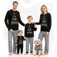 thumbnail image 1 of RUINIXCW Family Christmas Pajamas Matching Sets Xmas PJS Holiday Jammies for Whole Family Tree Long Sleeve Tops and Plaid Pants Mommy and Me Christmas Outfits Sleepwear, 1 of 10