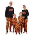 thumbnail image 1 of RUINIXCW Family Halloween Pajamas Matching Set Outfit Holiday Jammies Pumpkin Long Sleeve Tops Pants Sleepwear Loungewear for Adult Kids Toddler Baby, 1 of 10