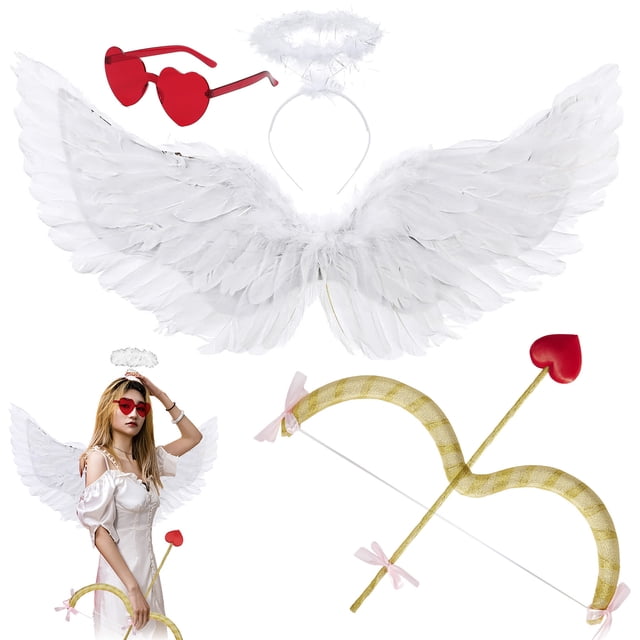 RUINIXCW Funny Halloween Valentines Day Cupid Costume For Adult Mini ...