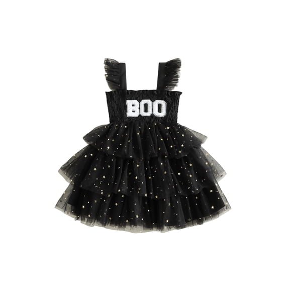 Svuitmsl Baby Girl Halloween Tulle Dress