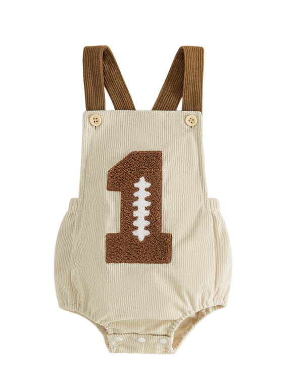 RUINIXCW Infant Boy Girl Birthday Bubble Romper Sleeveless Contrast Color Overalls
