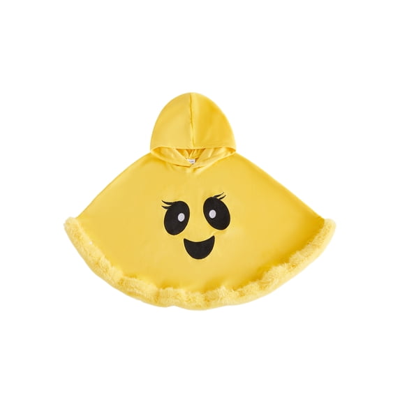 RUINIXCW Kids Toddler Baby Halloween Pumpkin Costumes Boys Girls Cute Pumpkin Cloak Hooded Cape Poncho Toddler Cosplay Party Clothes