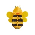 thumbnail image 1 of RUINIXCW Newborn Baby Girl Boy Halloween Bee Costume Infant Baby Halloween Animal Cosplay Outfit Funny Striped Sleeveless Hooded Romper with Wing, 1 of 10