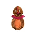 thumbnail image 1 of RUINIXCW Newborn Baby Girl Boy Thanksgiving Turkey Costume Infant Fall Winter Animal Cosplay Photoshoot Outfit Sleeveless Warm Fleece Hooded Romper, 1 of 10