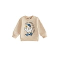 thumbnail image 1 of RUINIXCW Toddler Baby Boy Silly Goose Sweatshirt Outfit Little Boy Fall Winter Clothes Casual Crewneck Sweatshirts Long Sleeve Pullover Shirt Tops, 1 of 10