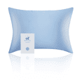 thumbnail image 1 of RUIPTSKE 100% Mulberry Silk Pillowcase, 22 Momme 600 Thread - 1 Pcs Baby Blue King 20'' x 36'', 1 of 7