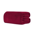 thumbnail image 1 of RUIQPGRT Home Decor Clearance Sale Air Conditioning Pure Color Blanket Flannel Gift Blanket Plain Color Blanket Fleece Blankets Throws, 1 of 4