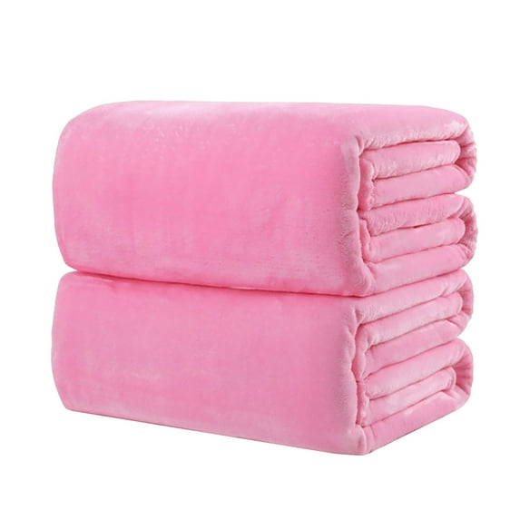 RUIQPGRT Home Decor Clearance Sale Solid Color Blanket Flannel Blanket Coral Velvet Gift Blanket Yoga Air Conditioning Cover Blanket Pet Blanket Fleece Blankets Throws