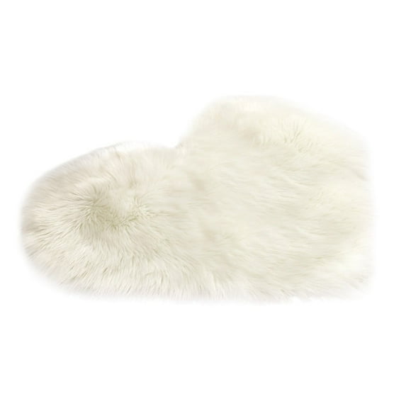 RUIQPGRT Home Decor Clearance Sale Wool Imitation Sheepskin Rugs Faux Fur Non Slip Bedroom Shaggy Carpet Mats Rugs for Living Room