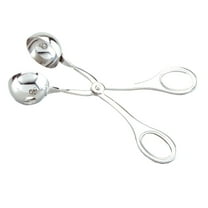 RUIQPGRT New Hot Arrivals None-Stick Meat Ballers, Stainless Steel Meat Baller Tongs, Cake Pop Meatball Maker Ice Tongs, Cookie Dough Scoop for Kitchen