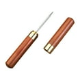 thumbnail image 1 of RUIQPGRT New Hot Arrivals Stainless Steel Ice Pick, 9 inch Pick Tool with Safety Cover, Non-slip Wooden Handle Pick for Bars, Kitchen, Bartender Breaking Ice, 1 of 5
