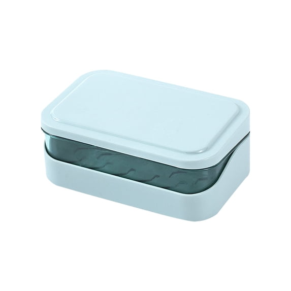 RUIQPGRT Soap Bar Container Holder Case Travel Dish Storage Drainers Box Cover Dishes Plastic Kitchen Clearance