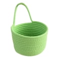 thumbnail image 1 of RUIQPGRT Small Cotton Rope Basket with Handle 6"x 5" Gift Basket for Birthday, Easter, Christmas and Home Decor, 1 of 9