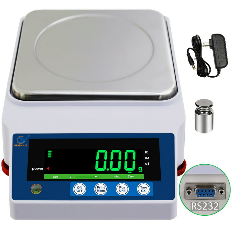 U.S. Solid 5000g x 0.01 G Lab Scale 5 kg 0.01 G Digital Analytical Balance