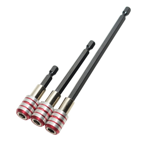 RUISINERY 1/4 Hexagonal Shank SelfLocking Connecting Rod Magnetic Rod And AntiSlip Grip Durability Steel Construction