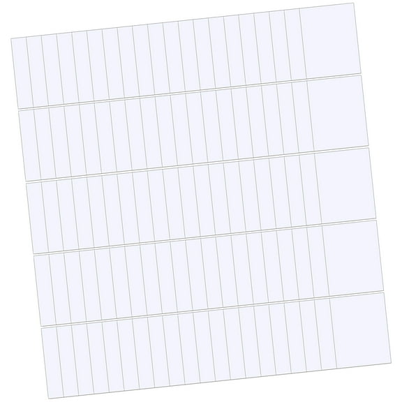 RUISINERY 100 Sheets A 4 Printable Sticker Paper Waterproof Decal Clear Copy Paper Suitable for Inkjet Printers