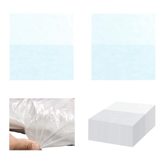 RUISINERY 100 pieces Makeup Protector Hood Makeup Face Covers Beauty Makeup and Clothing Protector Breathable Cosmetic