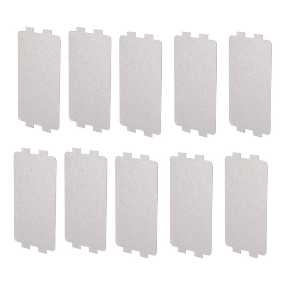 RUISINERY 10Pieces Microwave Micas Sheet Electrical Shield Cuttable Micas Sheets Micas Plate for Protecting Microwave Oven