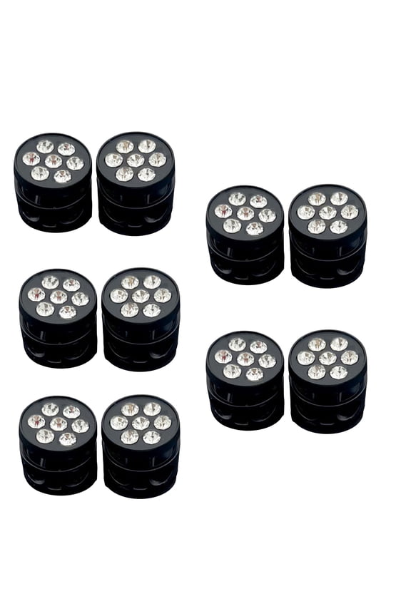 10pieceS Practical Double Hole Cord Locks for Drawstring Spring Toggle Stoppers for Hoodie Pants Clothing Accessories