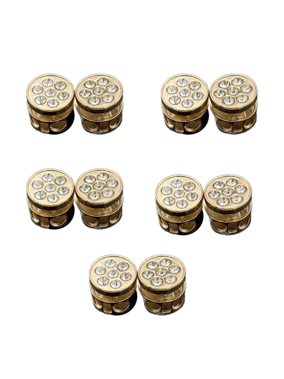 10pieceS Practical Double Hole Cord Locks for Drawstring Spring Toggle Stoppers for Hoodie Pants Clothing Accessories