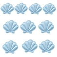 thumbnail image 1 of RUISINERY 10pieces Fabric Seashells Charm Sewing/Gluing Seashells Fabric Appliques For Sewing Craft Project Clothing Hair Accessories, 1 of 8