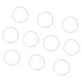 thumbnail image 1 of RUISINERY 10pieces Lid Sealing Gaskets Replacement Leakproof Silicone Cup Lid Gaskets Seals for Insulated Metal Steel Tumblers, 1 of 7