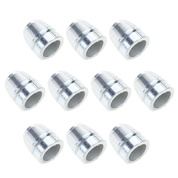 RUISINERY 10pieces Round Handle Wedges Steel Hammer Handle Splitting Wedges Set For Claw Hammer Steel Carpentry Maintenance
