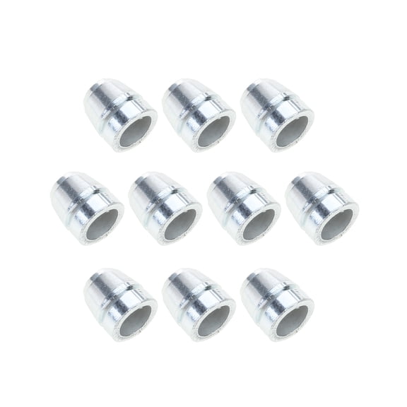 RUISINERY 10pieces Round Handle Wedges Steel Hammer Handle Splitting Wedges Set For Claw Hammer Steel Carpentry Maintenance