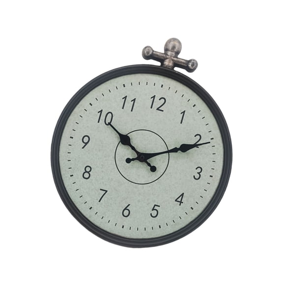 RUISINERY 14Inch Waterproof Wall Clock for Indoor and Outdoor Use with Large Easy to Read Numerals Weather Resistant Timepieces
