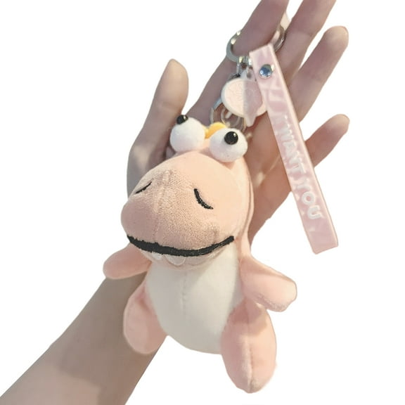 RUISINERY 1pieces Dinosaur Simulation Plush , Animal Suffed for for Key Chain Pendant Plush
