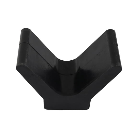 RUISINERY 2 Inch V Styles Boat Trailer Bows Stop with 0.5 Inch Mounting Hole Weather Resistant Rubber Bows Stop Simple Installatio