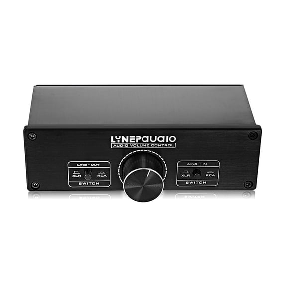 RUISINERY 2 Input To 2 Output Fully Balanced Signals Passive Stereo Selectors Switcher Switcher Sound Converters Volumes Adjustabl