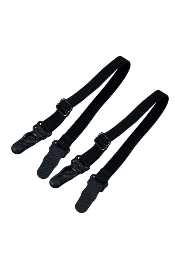 2pieces Adjustable Bra Strap Clips Nonslip Elastic Bralette Strap Holders Clasp for Women Underwear Securely Fit Accessory
