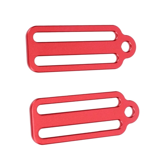 RUISINERY 2pieces Scubas Diving Weight Belt Keeper Universals Weight Belt Keeper Retainer Slider Diving Webbing Belt Slide Stoppers
