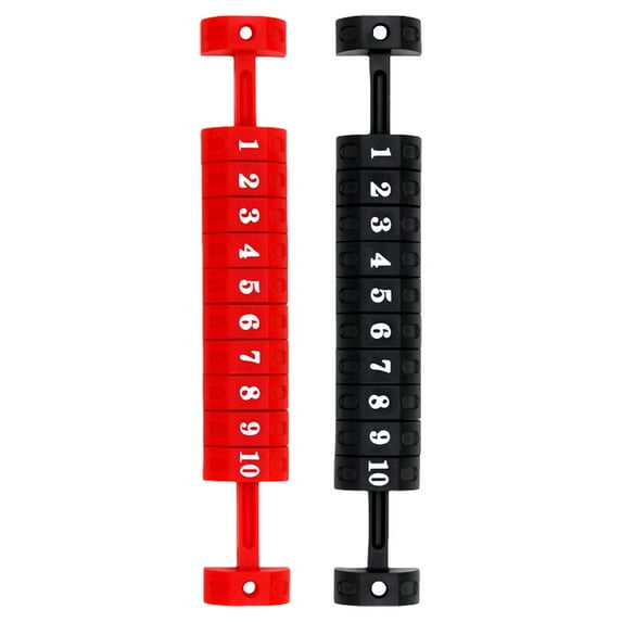 RUISINERY 2pieces Table Football Counter Foosball Scoring Units Counters Table Football Scoreboard Accessory