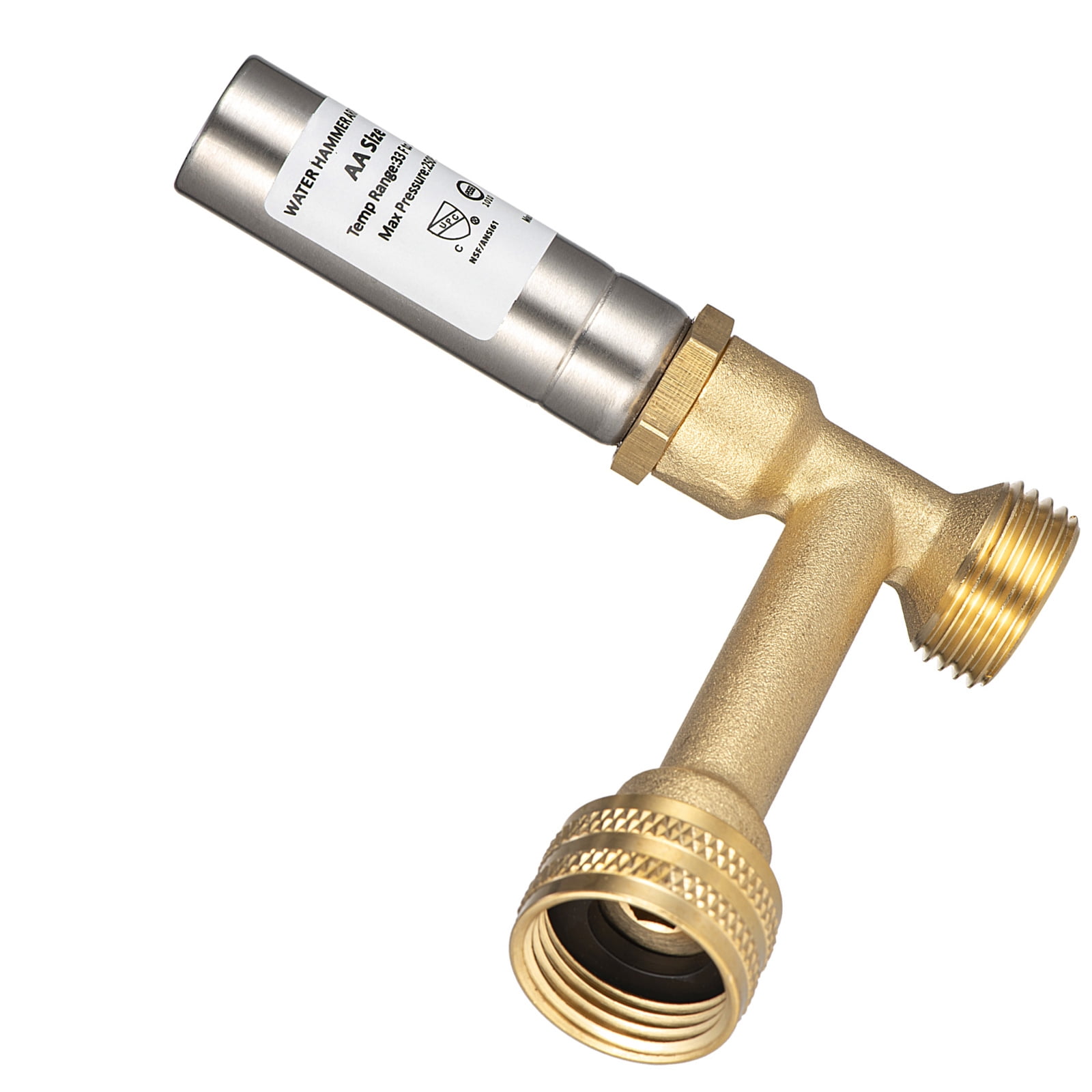 RUISINERY 3/4inch Thread Water Hammer Washing Machine Dishwasher Pipe ...