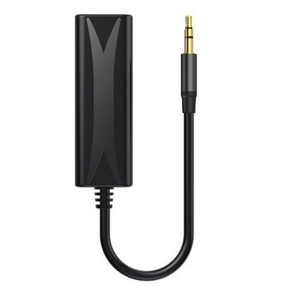 RUISINERY 3.5mm Auditory Cable Noise Filter Eliminates Ground Looping Interferences for Home Car Auditory Systems