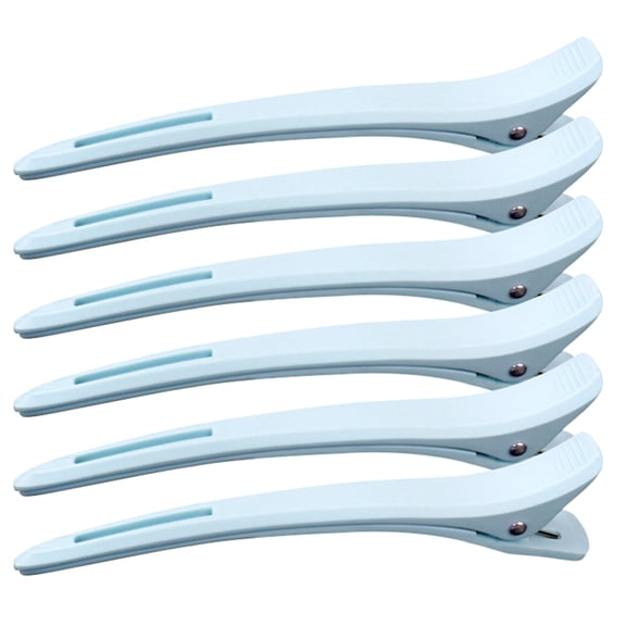 RUISINERY 6 pieces/Set Hair Clips Duckbill Hair Clips Hair Pins Hair Sectioning Clips Hairdressing Supplies for Women Hairstyle