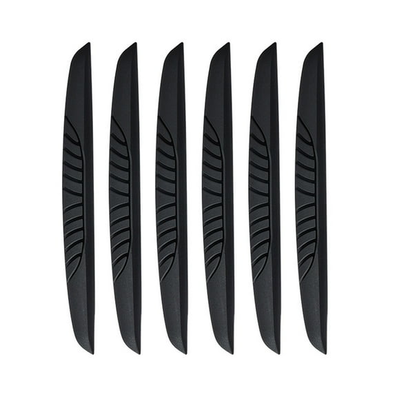 RUISINERY 6pieces Car Door Edges Protector Guards Car Door Protectors Bump Guards PVC Guard for Enhances & Scratch Prevention
