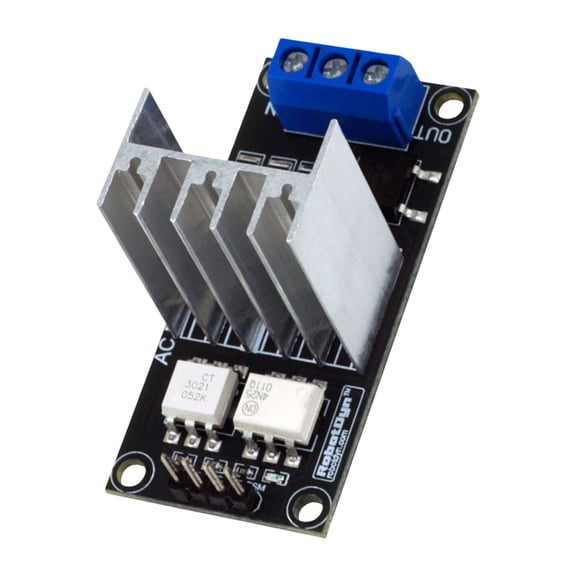 RUISINERY 8A Dimmer Module 1Channel 3.3V/5V Logics 50/60hz 8A-400V for Precise Lighting Control with High Compatibility